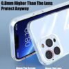 Coque en silicone TPU souple transparente pour iPhone 13 Pro max